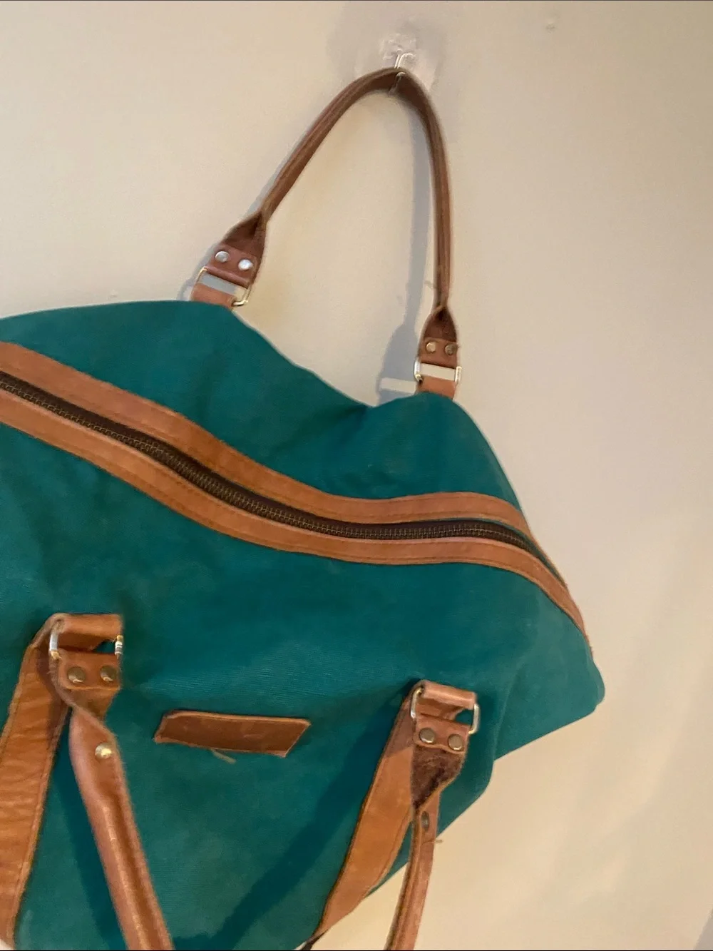 Vintage tote well worn